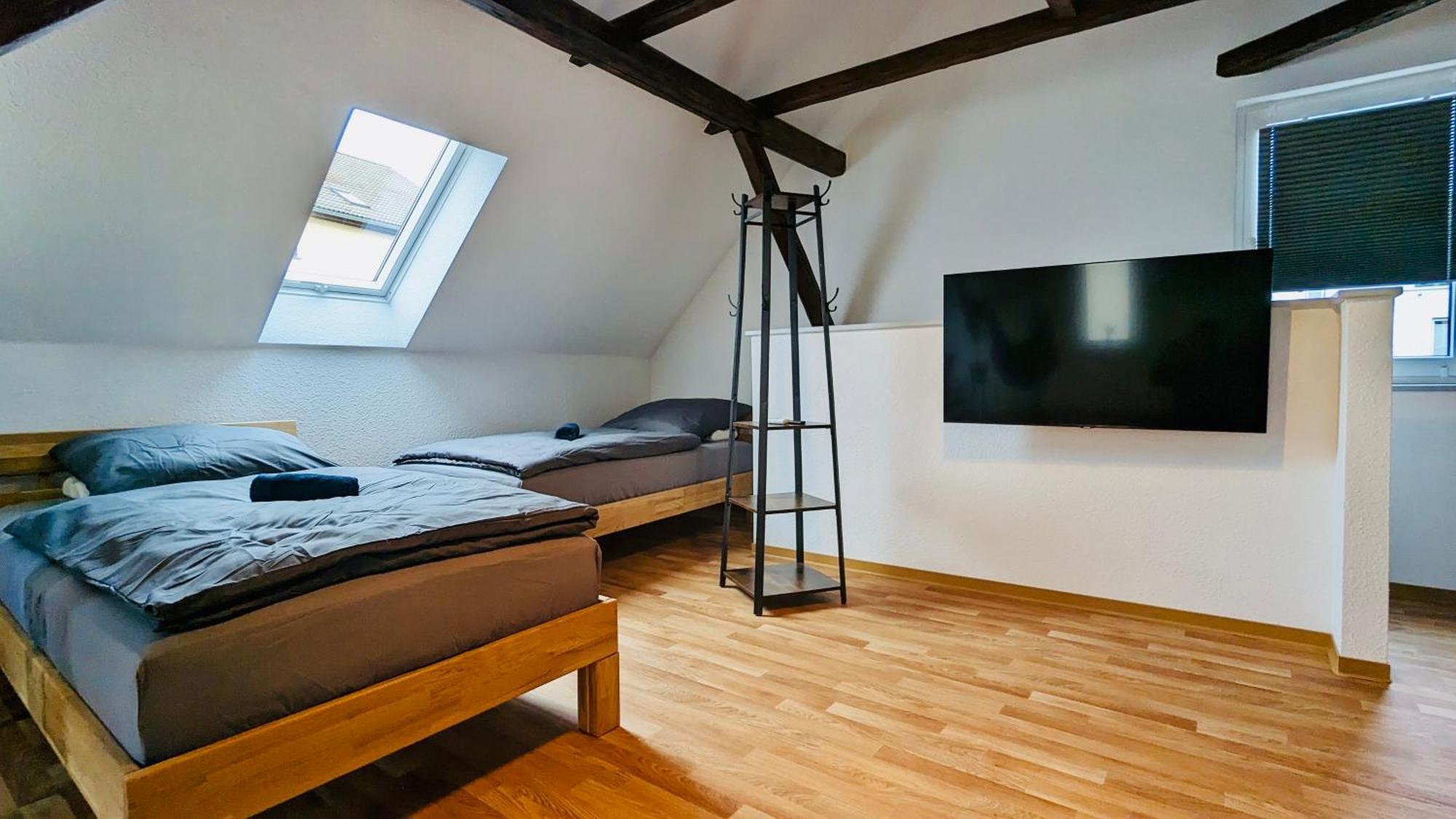Appartement Arche - Eigene Haushaelfte Im Stadtzentrum *